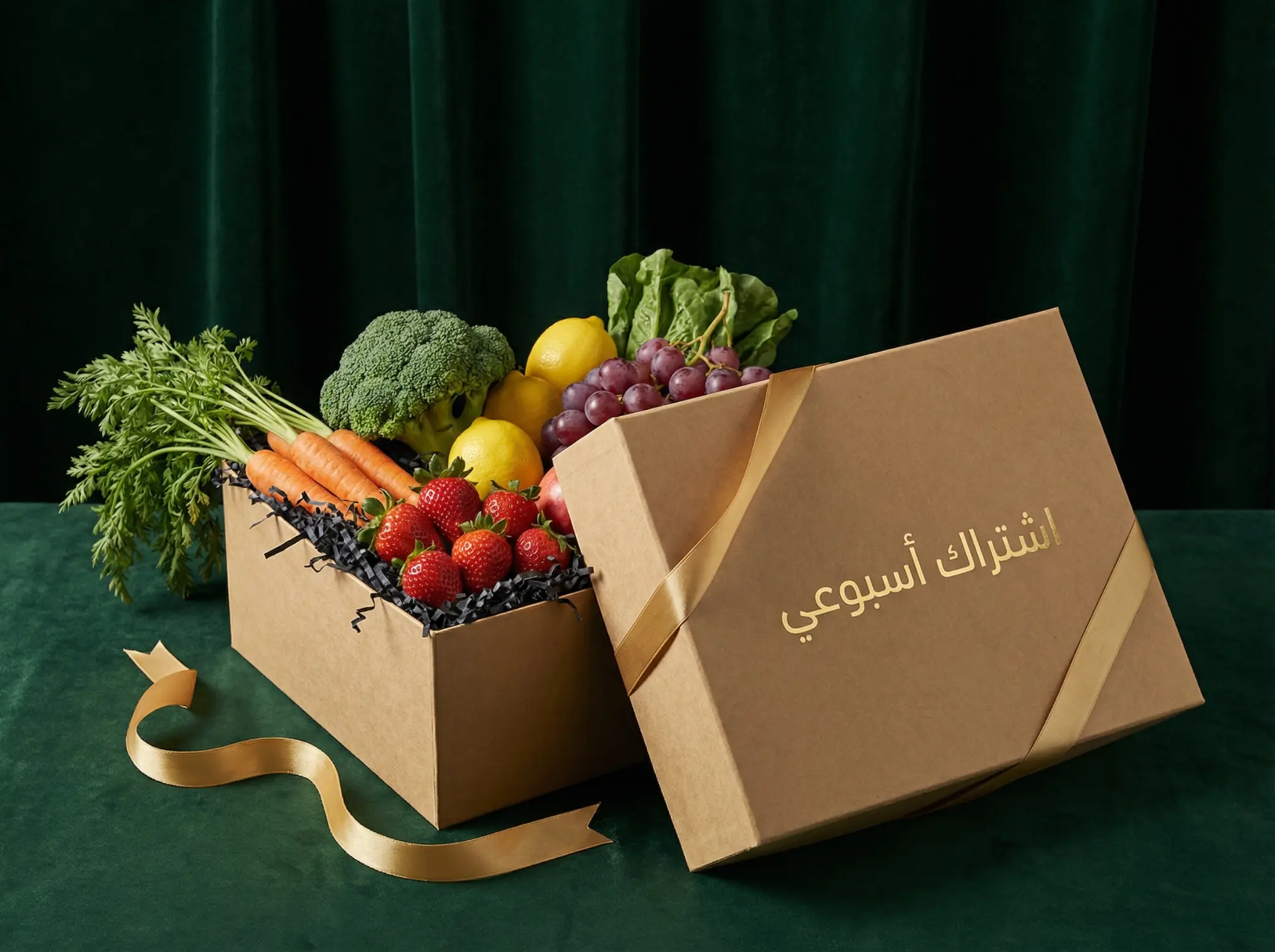 باقة اشتراك نيبتارا الأسبوعية للخضار والفواكه الطازجة